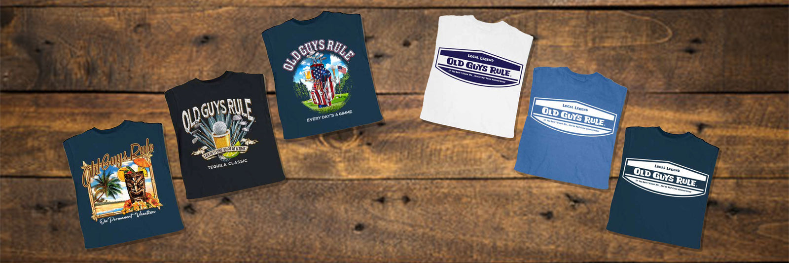 Old Guys Rule T-Shirts