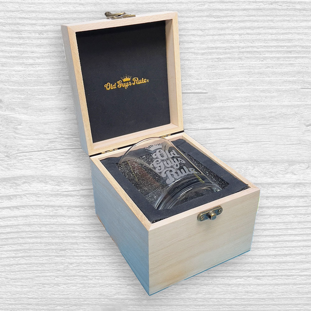 Whiskey Glass Gift Box