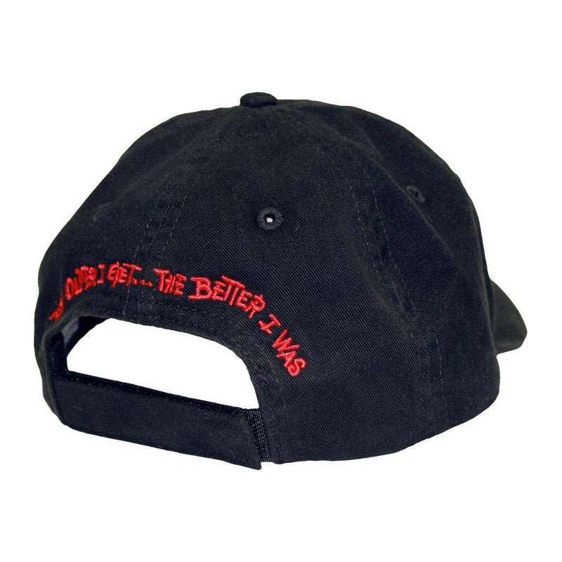 Old Guys Rule - Hat - Older I Get - Black - Front View