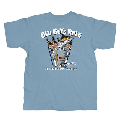 Old Guys Rule - Bucket List - Stone Blue - Main View