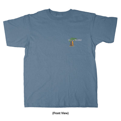 Old Guys Rule - Beach Cruiser - Indigo Blue T-Shirt - Front View