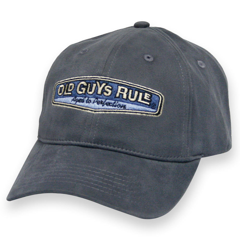 Old Guys Rule - Aged To Perfection - Slate Hat - Front
