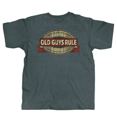 Old Guys Rule - Vintage Goods - Aged To Perfection - Dark Heather T-Shirt - Main View