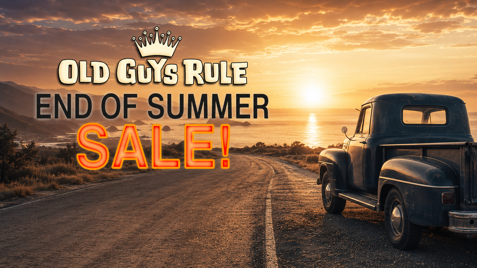 50% END OF SUMMER SALE!
