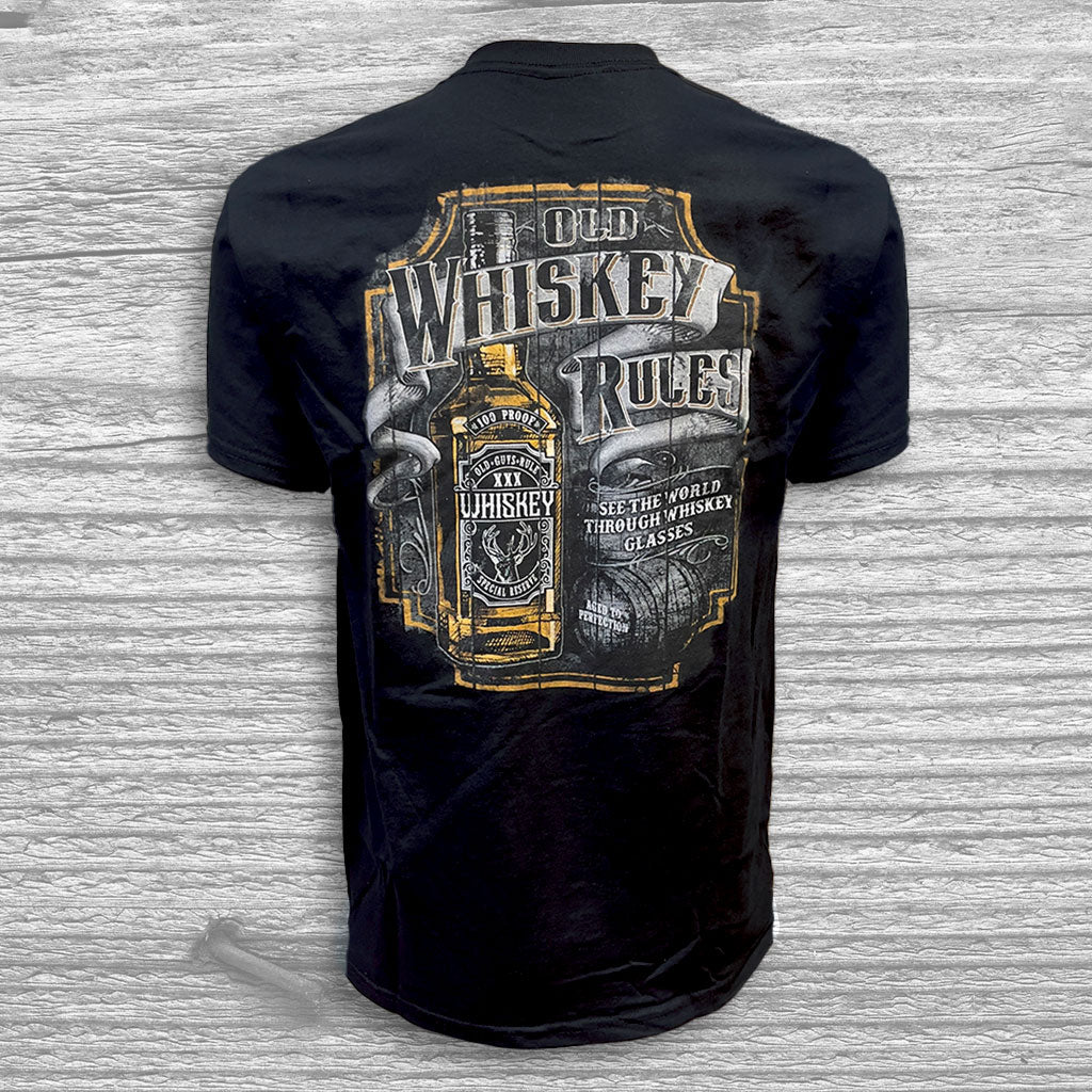 Old Guys Rule T-shirt - Old Whiskey Rules! - Old Guys Rule - Official Online  Store