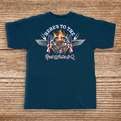 Red, White & Q - 2025 Annual Father's Day Tee!
