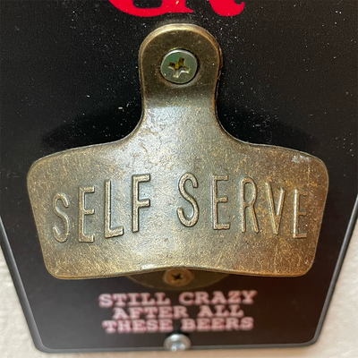 Old Guys Rule Wall Mounted Bottle Opener