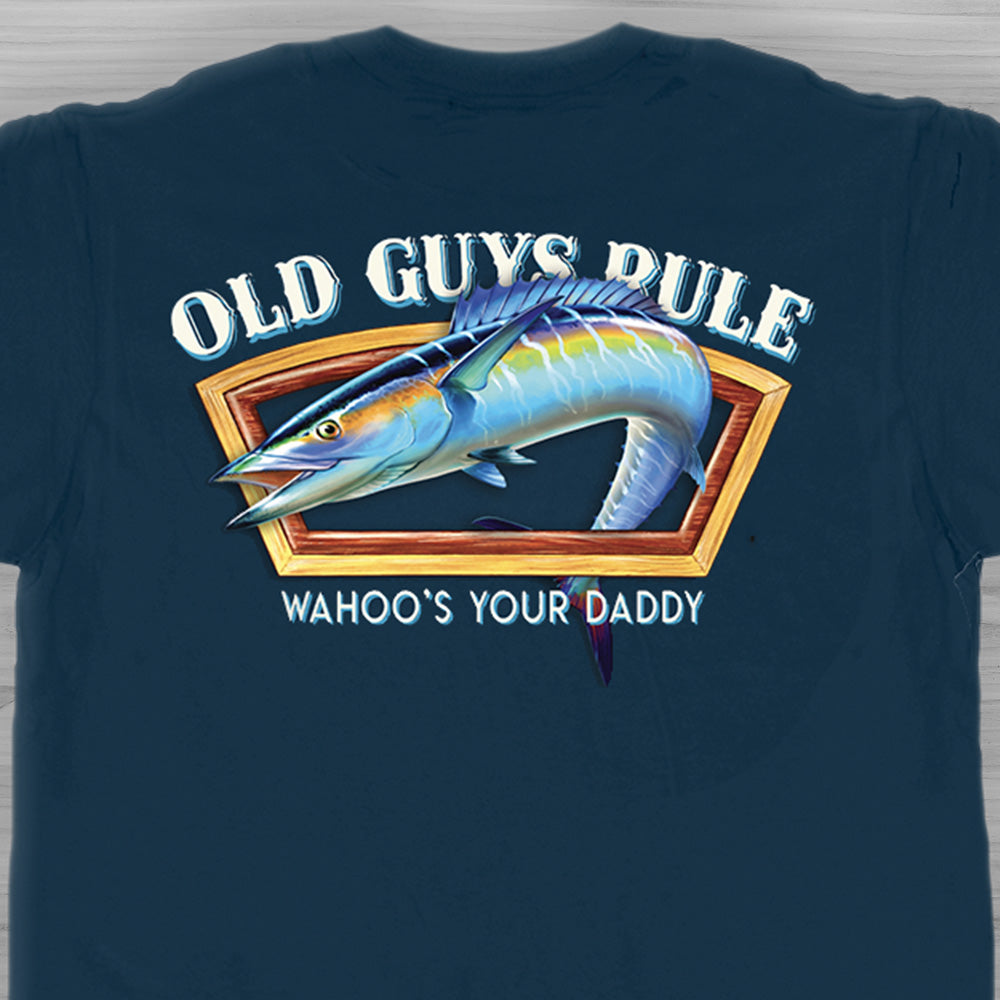 Old Guys Rule T-shirt - Wahoos Your Daddy - Old Guys Rule - Official ...