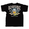 Old Guys Rule - Tequila Classic - Black T-Shirt - Main View