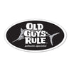 Old Guys Rule - Sticker - Saltwater Specialist (Black)