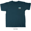 Old Guys Rule - Waves - Harbor Blue T-Shirt - Front