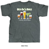Old Guys Rule - Need Glasses - Dark Heather T-Shirt - Back View
