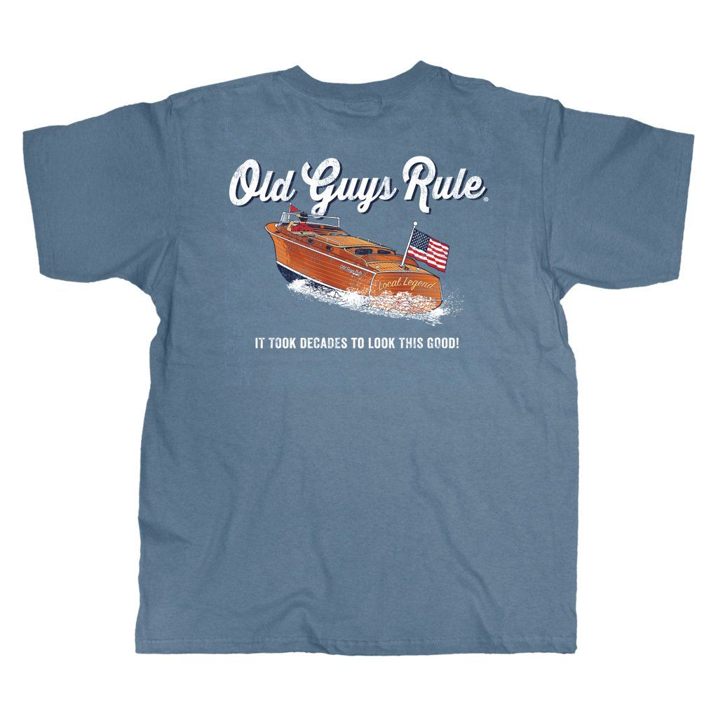 Old Guys Rule Local Legend T-Shirt, Jimmy Green Marine
