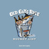 Old Guys Rule - Bucket List - Stone Blue - Back Graphic