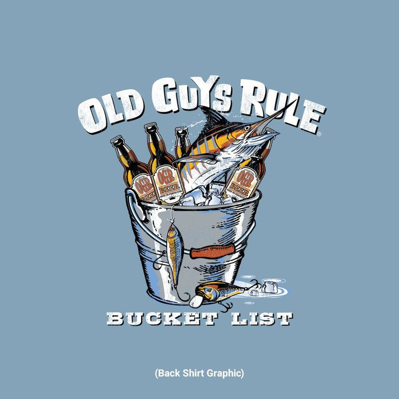 Old Guys Rule - Bucket List - Stone Blue - Main View