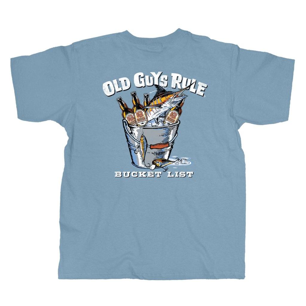 Old Guys Rule Fish Fabric by the yard