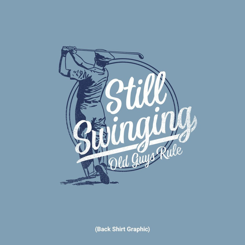 Old Guys Rule - Still Swinging - Stone Blue - Main View