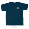Old Guys Rule - Veteran Eagle - Navy T-Shirt - Front View