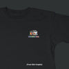 Old Guys Rule - Trippin' - Black T-Shirt - Front Graphic