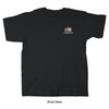 Old Guys Rule - Trippin' - Black T-Shirt - Front View
