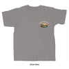 Old Guys Rule - Nowhere Vacation - Gravel T-Shirt - Front View