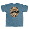 Old Guys Rule - Crazy Beers - Heather Indigo T-Shirt - Main View