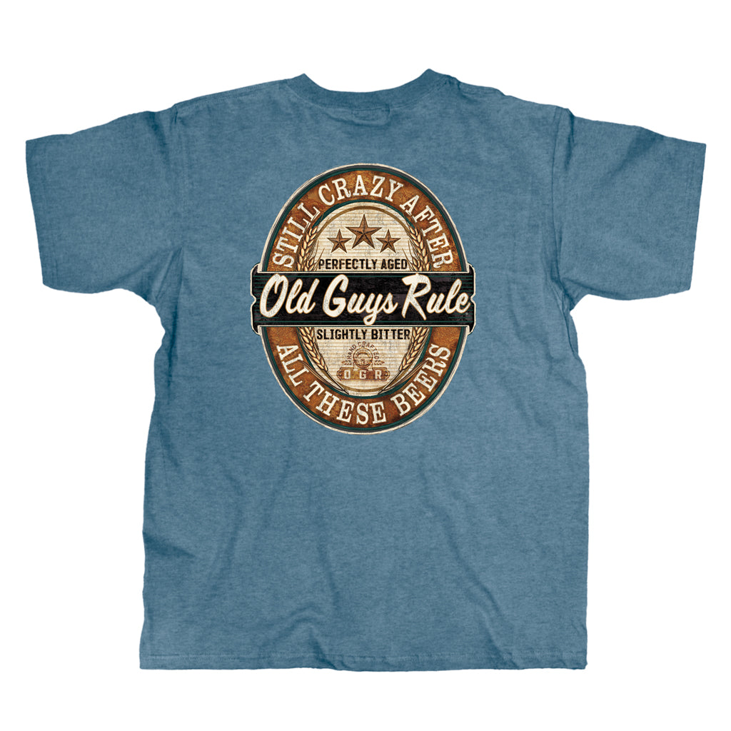Old Guys Rule T-Shirt - Crazy Beers - Old Guys Rule - Official Online ...