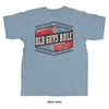 Old Guys Rule - Superior - Stone Blue T-Shirt - Back View