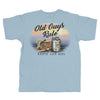 Old Guys Rule - Keepin' It Reel - Light Blue T-Shirt - Main View
