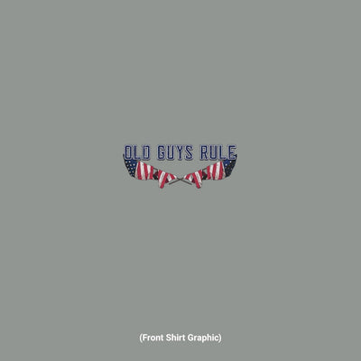 Old Guys Rule - Well Served - Gravel T-Shirt - Front Graphic