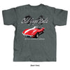 Old Guys Rule - Red Corvette - Dark Heather T-Shirt - Back View