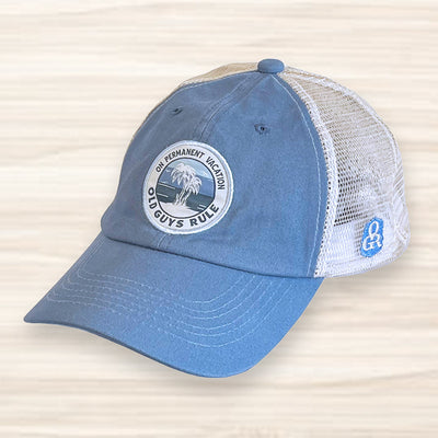 On Permanent Vacation Trucker Hat