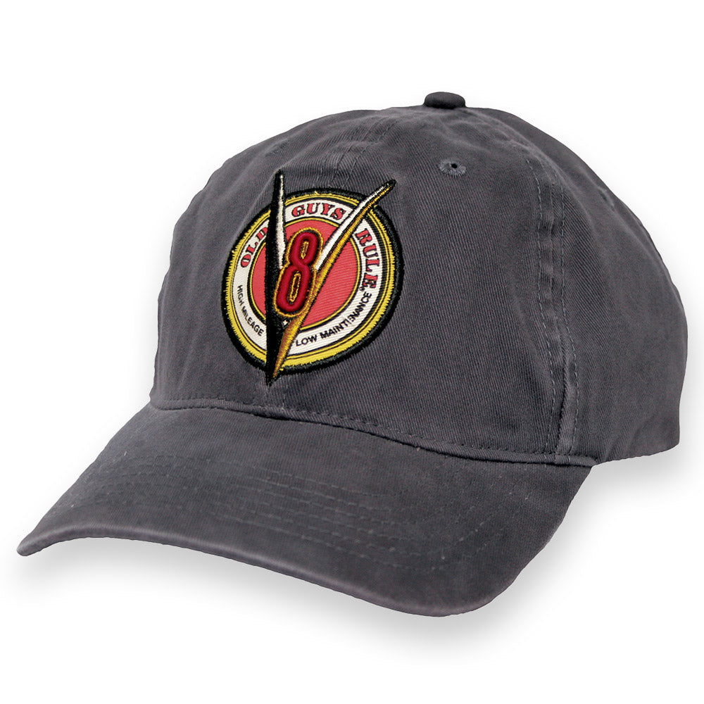 Old Guys Rule baseball Cap - V8 High Mileage, Low Maintenance - Old ...