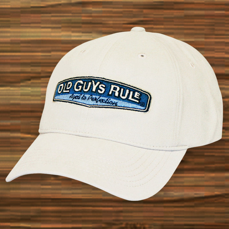 Old Guys Rule - Aged To Perfection - Stone Hat - Front