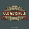 Old Guys Rule - Vintage Goods - Aged To Perfection - Dark Heather T-Shirt - Front Design