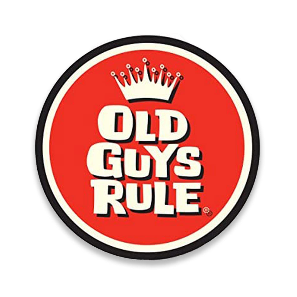Old Guys Rule Crown Logo Decal
