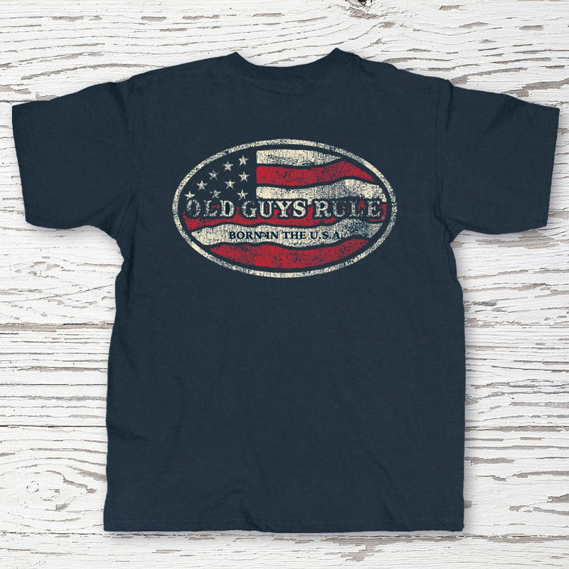 Old Guys Rule T-shirt - Born In The USA - Old Guys Rule - Official ...