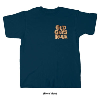 Old Guys Rule - Hammock Vacation - Navy - Front View