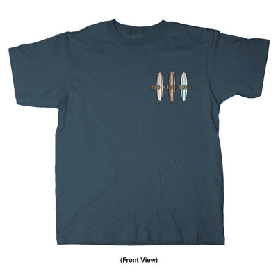 Old Guys Rule - Board Meeting - Blue Dusk T-Shirt - Front View