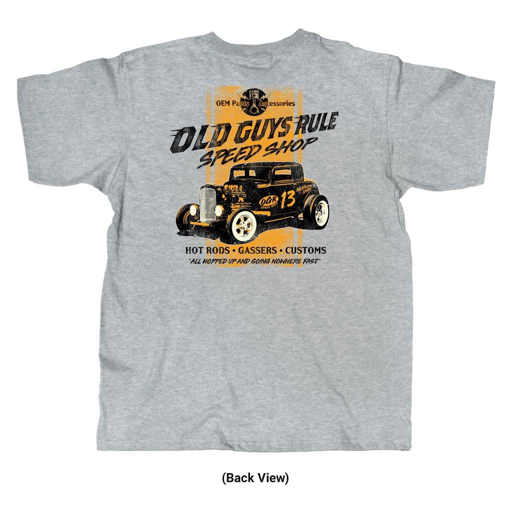 Old Guys Rule T-shirt - Speed Shop - Old Guys Rule - Official Online ...