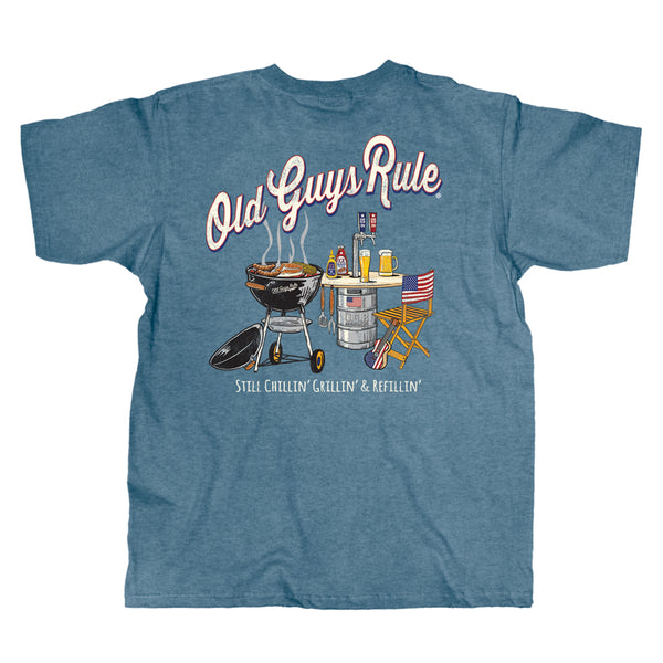 OLD GUYS RULE 'TACKLE SHACK' T-SHIRT