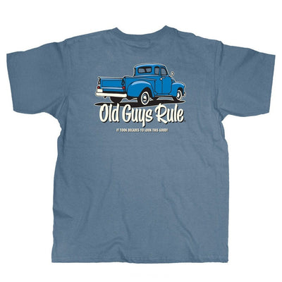 Old Guys Rule - It Took Decades To Look This Good - Lake T-Shirt - Design
