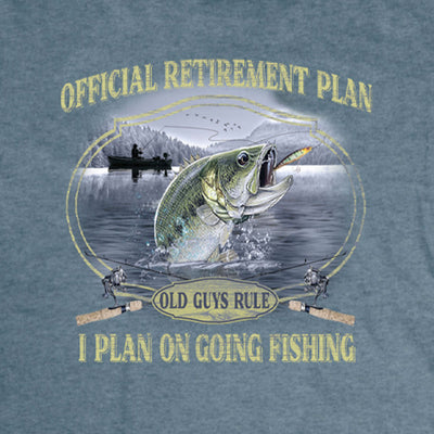 Old Guys Rule T-shirt - Retirement Plan - Old Guys Rule - Official