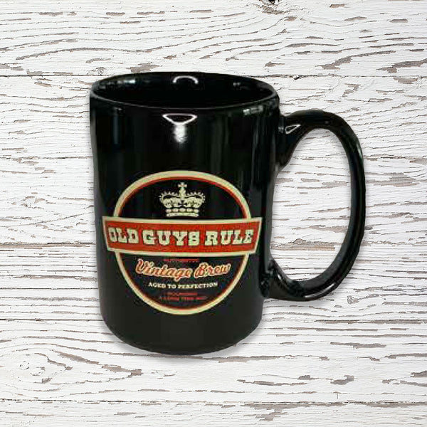 Old Guys Rule Ceramic Mug - Vintage Brew - Old Guys Rule - Official Online  Store