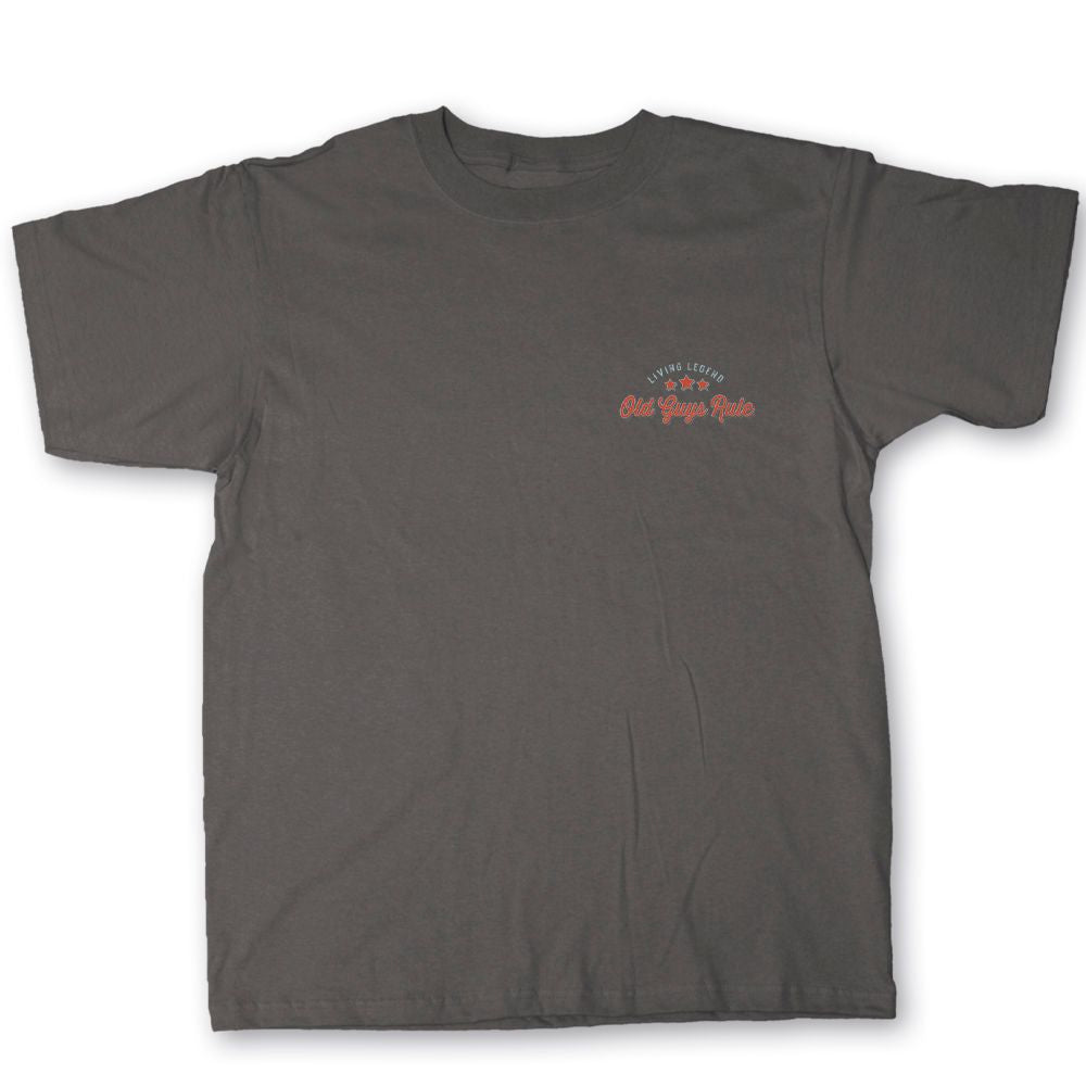 OLD GUYS RULE Men's Graphic T-Shirt - Living Legend Funny Birthday Gift For Dad, Grandpa - View #4